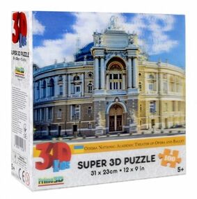 Пазли 3D Одеський театр опери та балету 100 деталей 70901