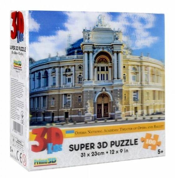 Пазли 3D Одеський театр опери та балету 100 деталей 70901 Ціна (цена) 14.70грн. | придбати  купити (купить) Пазли 3D Одеський театр опери та балету 100 деталей 70901 доставка по Украине, купить книгу, детские игрушки, компакт диски 0