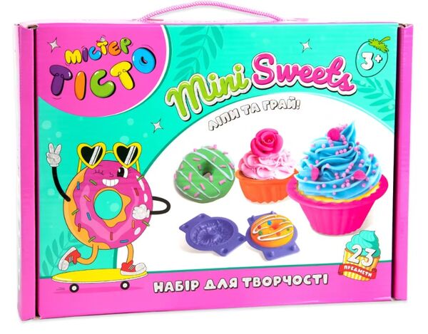 Містер тісто Mini Sweets 41008 Ціна (цена) 187.16грн. | придбати  купити (купить) Містер тісто Mini Sweets 41008 доставка по Украине, купить книгу, детские игрушки, компакт диски 0