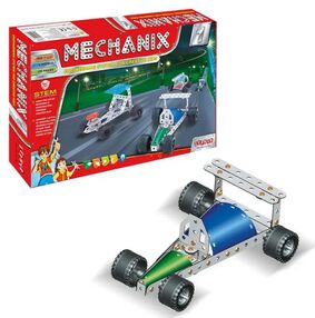 металевий конструктор №1 127 елементів 10 моделей Mechanix 01003