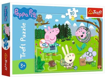 пазли 30 елементів лісова експедиція Trefl 18245