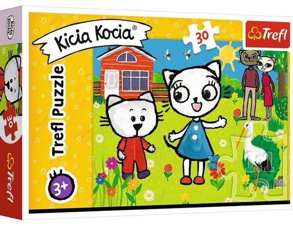 пазли 30 елементів котячі пригоди Trefl 18264 Ціна (цена) 82.20грн. | придбати  купити (купить) пазли 30 елементів котячі пригоди Trefl 18264 доставка по Украине, купить книгу, детские игрушки, компакт диски 0