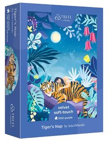 пазли 500 елементів мякий оксамит дрімота тигра Trefl 37424