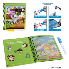 Магічна розмальовка з маркером CD826 №826 15х18,5см 4 арк