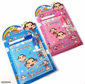 Набір дитячий 9006 (карт дошка сухост+маркер, блокнот, чинка, олівець пр 2шт, гумка)