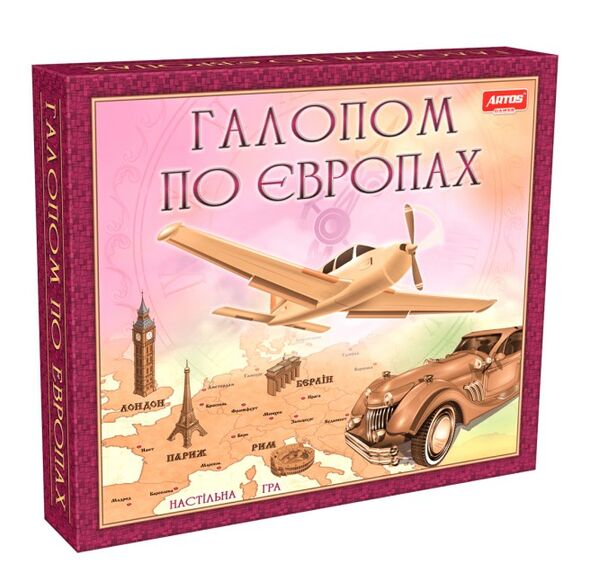 гра галопом по європах Artos games Ціна (цена) 298.10грн. | придбати  купити (купить) гра галопом по європах Artos games доставка по Украине, купить книгу, детские игрушки, компакт диски 0