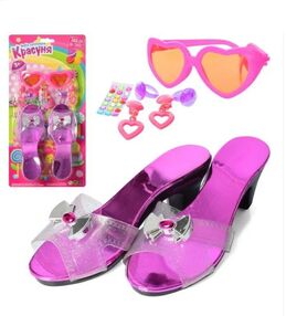 Туфлі окуляри сережки наклейки M 0303