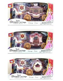 Карета конячка 3 види KDL-41-42-43