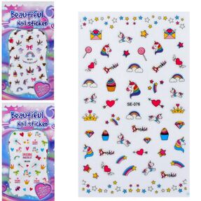 Косметика наліпки на нігті 12 штук 3 види FG22120776B-3