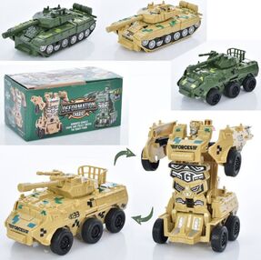 Танк 778-2-5 трансформер, інерц, 2 види, 2 кольори