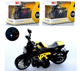 Мотоцикл 3 кольори музичний MY66-M1216