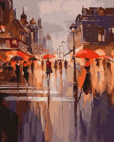 Розпис по номерах 40х50 КНО2194 Святкова атмосфера "Ідейка"