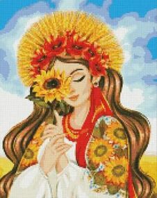 Алмазна мозаїка 40х50 АМО7592 Сонячний промінь "Ідейка"