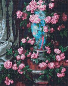 Алмазна мозаїка 40х50 АМО7639 Дивовижні троянди "Ідейка"