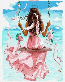 Розпис по номерах 40х50 КНО4835 Побачення з морем "Ідейка"