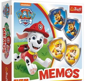 настільна гра мемос щенячий патруль Trefl 01892