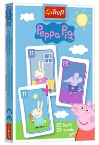 дитячі гральні карти веселе поросятко 25 карт Trefl 08485 дитячі гральні карти веселе поросятко 25 карт Trefl 08485