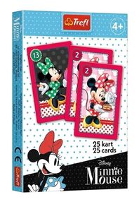 дитячі гральні карти мінні маус 25 карт Trefl 08486