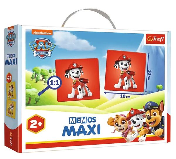 настільна гра мемос MAXI щенячий патруль Trefl 02264 Ціна (цена) 328.80грн. | придбати  купити (купить) настільна гра мемос MAXI щенячий патруль Trefl 02264 доставка по Украине, купить книгу, детские игрушки, компакт диски 0