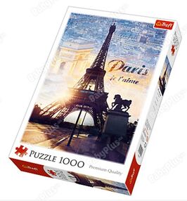 пазли 1000 елементів париж на світанку Trefl 10394