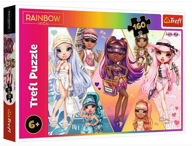 пазли 160 елементів веселі друзі подруги Trefl 15415