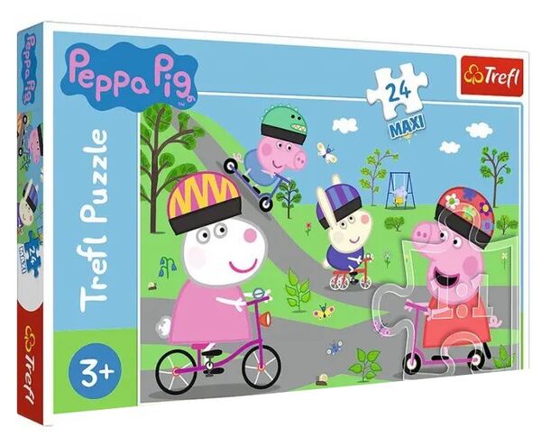 пазли 24 елемента MAXI активний день веселе поросятко Trefl 14330 Ціна (цена) 232.70грн. | придбати  купити (купить) пазли 24 елемента MAXI активний день веселе поросятко Trefl 14330 доставка по Украине, купить книгу, детские игрушки, компакт диски 0