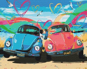 Розпис по номерах 40х50 BS52688 Любов в дорозі brushme Брашми