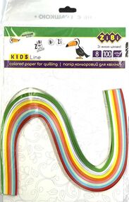 папір для квілінгу 100 аркушів / 42 см / 5 мм Zibi ZB.1810-99