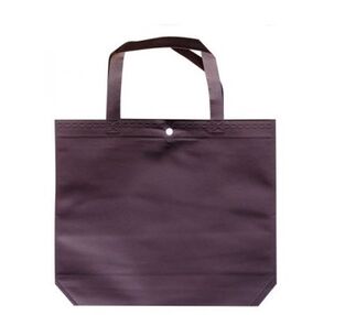 сумка - шопер спанбонд з кнопкою горизонтальна 3 5х 38 х 10 см SXNWC-02/04