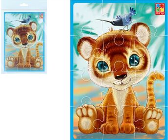 пазли мякі Тигреня формат А5 vt1103-93