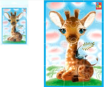 пазли мякі Жираф формат А5 vt1103-94