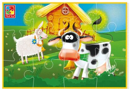 пазли мякі Ферма формат А5 vt1103-97