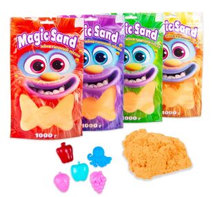 magic sand в пакеті помаранчевий 1 кг 39404-7