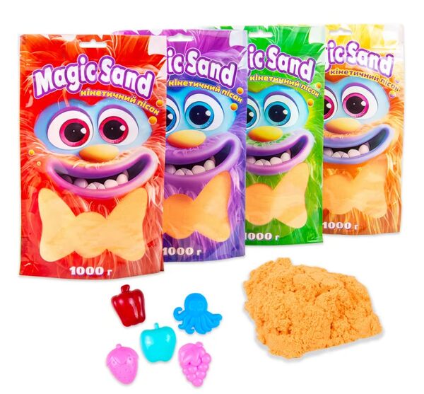 magic sand в пакеті помаранчевий 1 кг 39404-7 Ціна (цена) 126.79грн. | придбати  купити (купить) magic sand в пакеті помаранчевий 1 кг 39404-7 доставка по Украине, купить книгу, детские игрушки, компакт диски 0