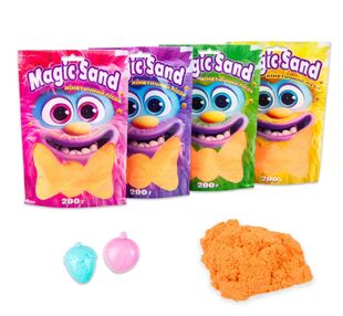magic sand в пакеті помаранчевий 200 гр  39401-7 magic sand в пакеті помаранчевий 200 гр  39401-7