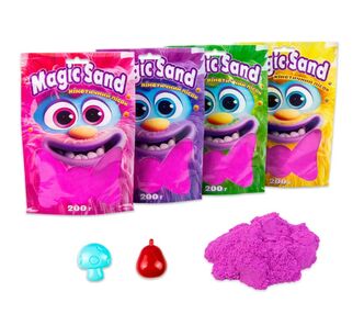 magic sand в пакеті фіолетовий 200 гр  39401-4