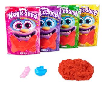 magic sand в пакеті червоний 200 гр  39401-6 magic sand в пакеті червоний 200 гр  39401-6
