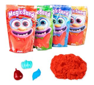 magic sand в пакеті червоний 350 гр  39402-6