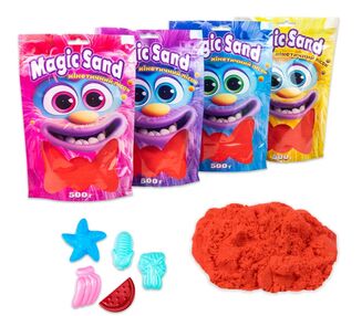 magic sand в пакеті червоний 500 гр  39403-6