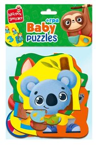 пазли максі + гра vt1722-23 Тварини Іграшки