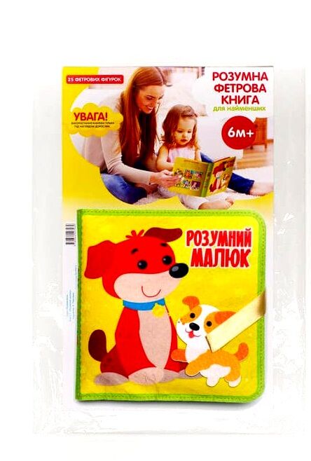 фетрові книги з липучками розумний малюк Ціна (цена) 1 322.50грн. | придбати  купити (купить) фетрові книги з липучками розумний малюк доставка по Украине, купить книгу, детские игрушки, компакт диски 2