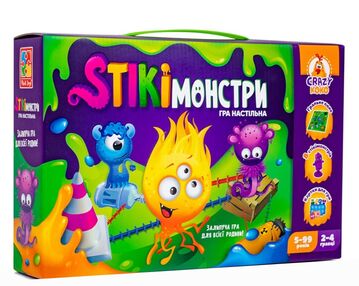 гра настільна vt8055-35 стікімонстри
