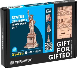 Собор Паризької Богоматері механічна деревяна 3Д-модель 10411