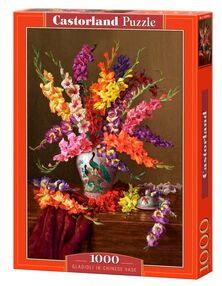 пазли castorland 1000 елементів Gladioli in Chinese Vase 104949