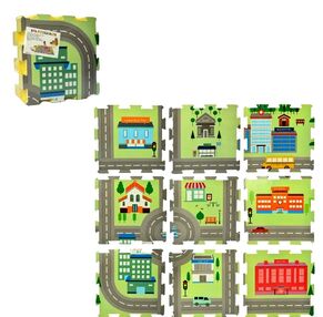 Килимок - мат 9 деталей EVA M5801