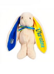 мяка іграшка зайка патріот музичний 00043-4000