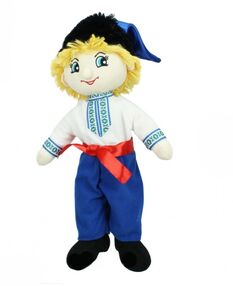 мяка іграшка козак (музична) 00417-313