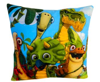 мяка іграшка подушка дитяча динозавр (4) (36 см) 00291-24