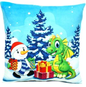 мяка іграшка подушка дракоша 3 артикул 00229-3