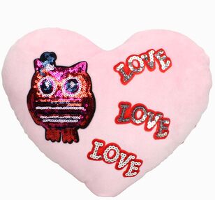мяка іграшка серце 01 совушка 00228-20